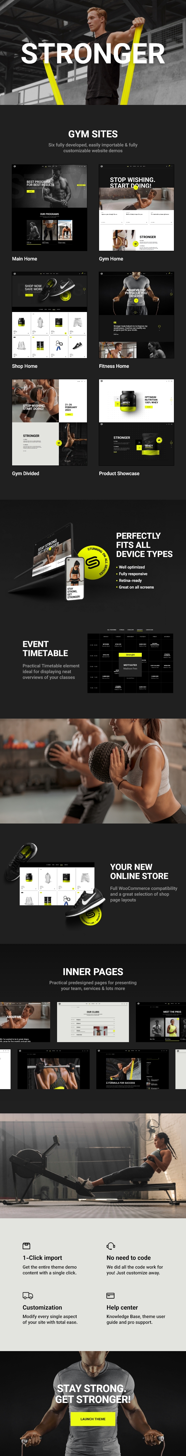 Stronger - Gym and Fitness Theme - 3